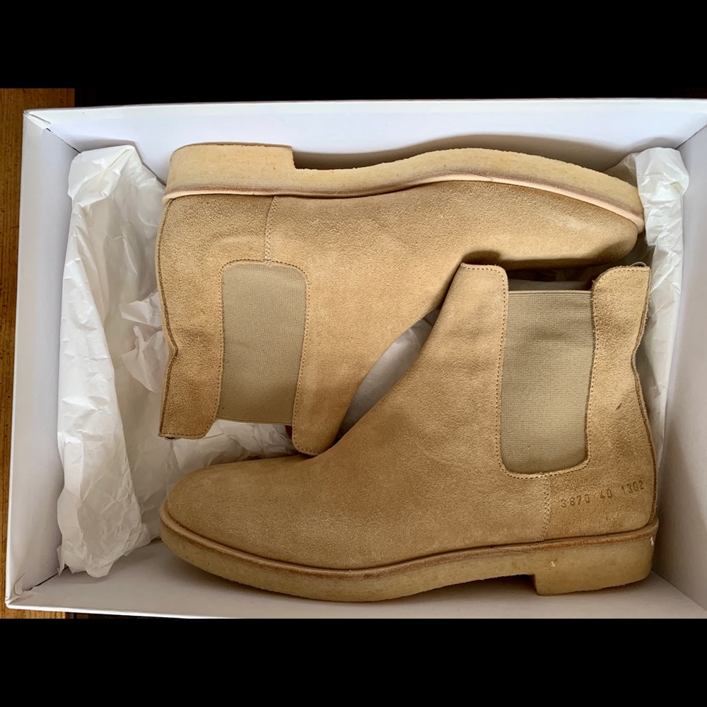Common Projects Suede Booties - Picture 6 of 10